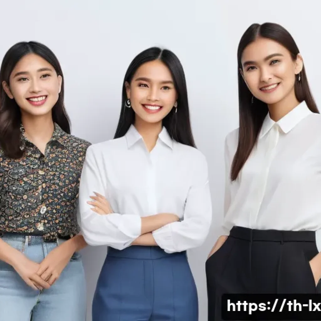 세대간 부 대화의 효과적인 프레임워크 - A diverse group of four Thai people from different generations—Baby Boomer, Gen X, Millennial, and G...