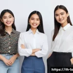 Home 22 세대간 부 대화의 효과적인 프레임워크 - A diverse group of four Thai people from different generations—Baby Boomer, Gen X, Millennial, and G...