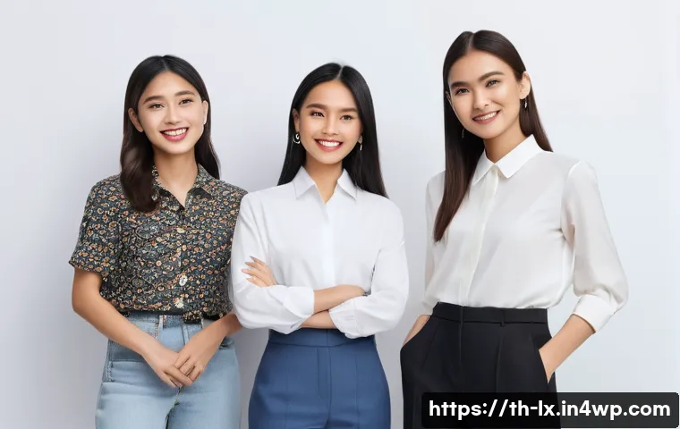 세대간 부 대화의 효과적인 프레임워크 - A diverse group of four Thai people from different generations&mdash;Baby Boomer, Gen X, Millennial, and G...